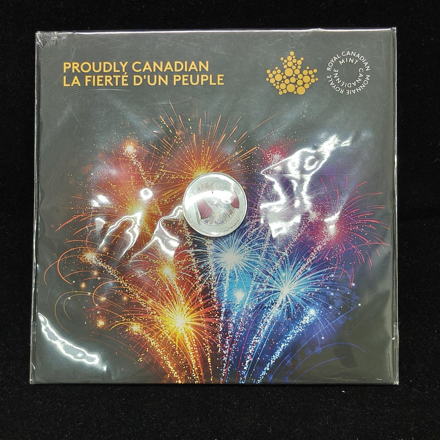 【铜匠收藏】★第125加场★精品币章场，200包邮，不满200.支付运费5元。《接受代拍 代送NGC评级》 加拿大 2017年  5元 联邦政府成年150周年纪念币卡册 哑光银币一枚