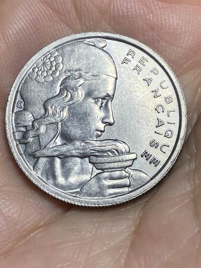 2025年第八十六场(总第一百一十二场）外国好品散币(免佣金) 原光好品–法国🇫🇷1954年100法郎(B标，博蒙莱罗热造)