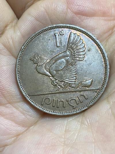 2025年第八十六场(总第一百一十二场）外国好品散币(免佣金) - 爱尔兰🇮🇪1943年1便士