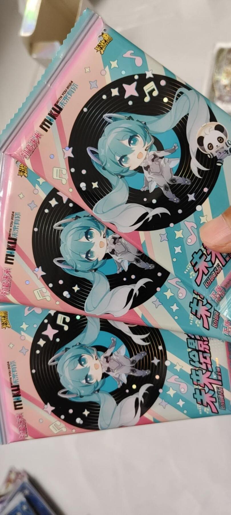 秋原瞳的小店第二十一期（持续收拍，一叶知秋，一夜知秋,妹卡专场） 卡游初音未来立牌盲包3个，有几率隐藏