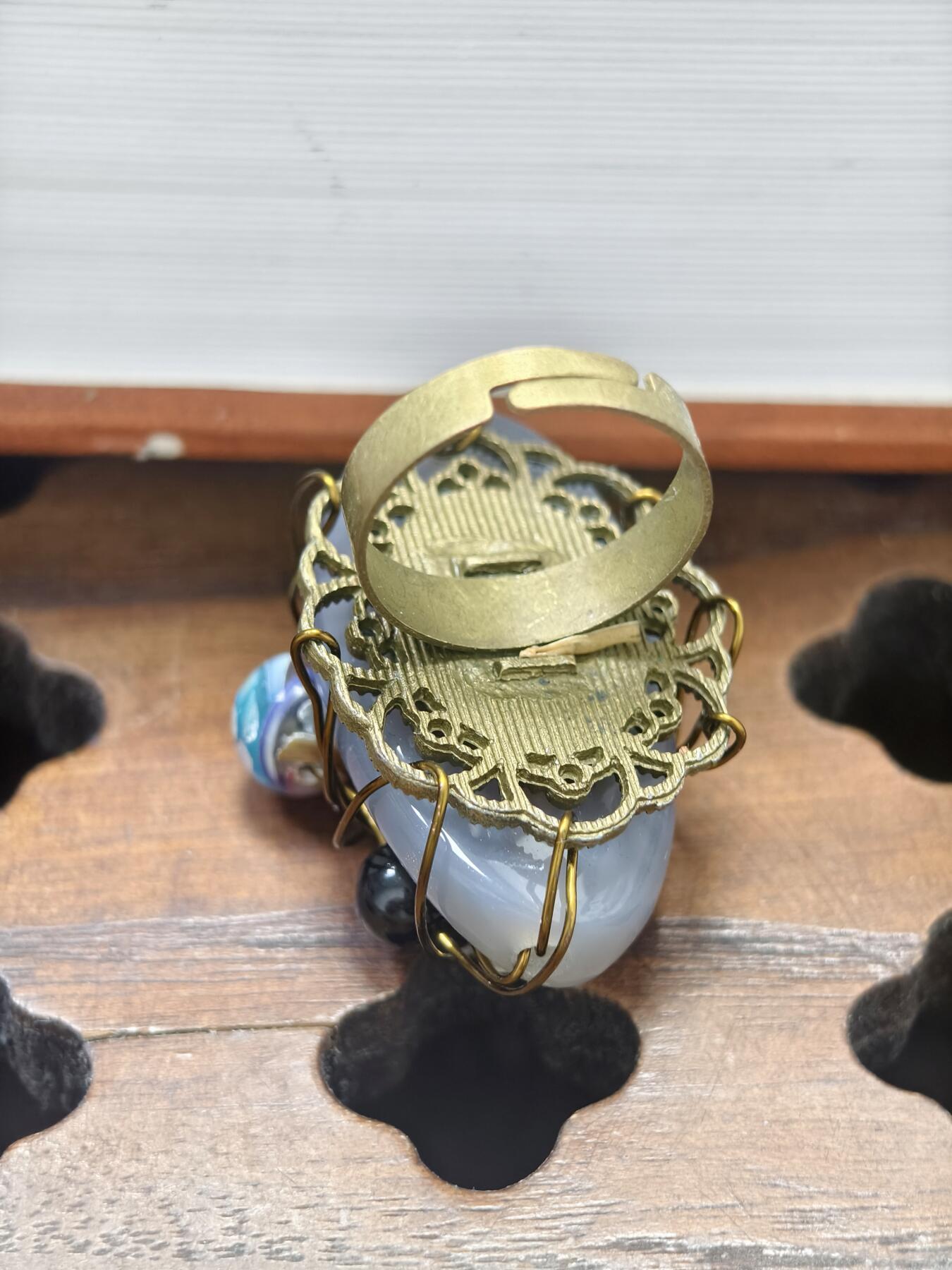 72期回流戒指饰品杂件纪念章丝路钱币专场 戒指