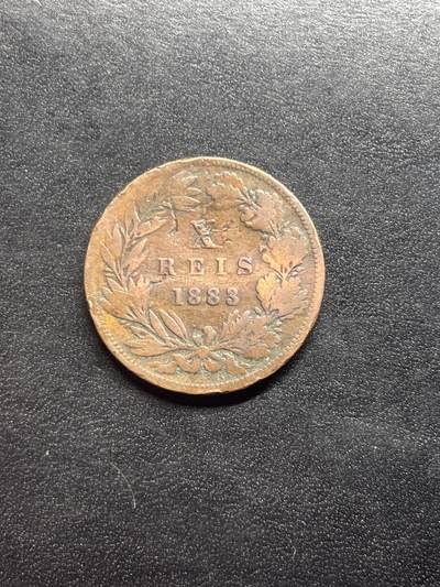 邮泉阁限时拍卖第二十三场 各国硬币专场（硬币在国外） - 葡萄牙1883年5雷亚尔