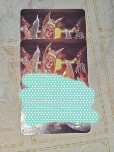 零佣金收拍品第一期 - 九尾狐 对卡（小朋友别拍）