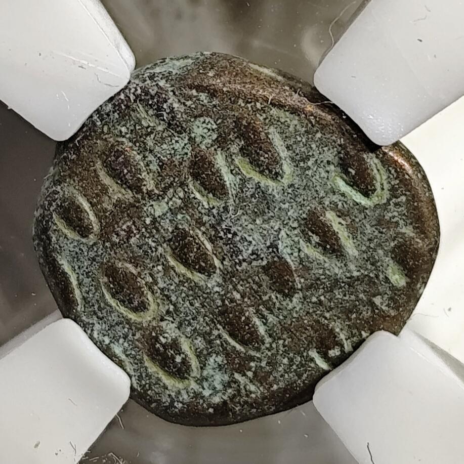 希腊罗马丝路打制币化石【中外钱币放漏】专场！陆小鱼的钱币仓，限时拍卖第077场 埃兰王国 弗拉特斯铜币/短横线