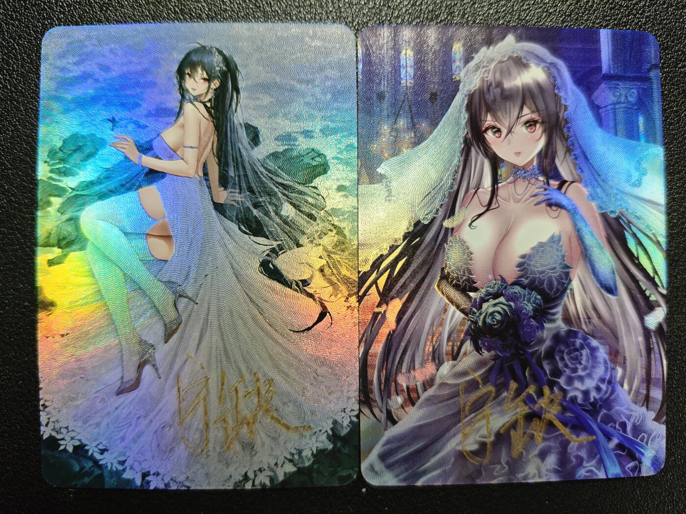 天玑星卡拍第120期《9.8周一截拍》持续收拍收评中 满赠卡需备注 【亲签卡】宁缺卡牌 碧蓝航线 鹩 大凤 彩闪 两张