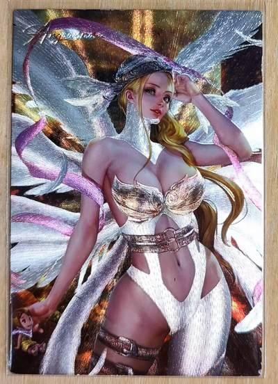龙虎卡牌第五十三场 （无佣金，满120包邮，欢迎送拍） - 粗闪 藏无缺卡牌 璇哥 天女兽 很早期的单卡