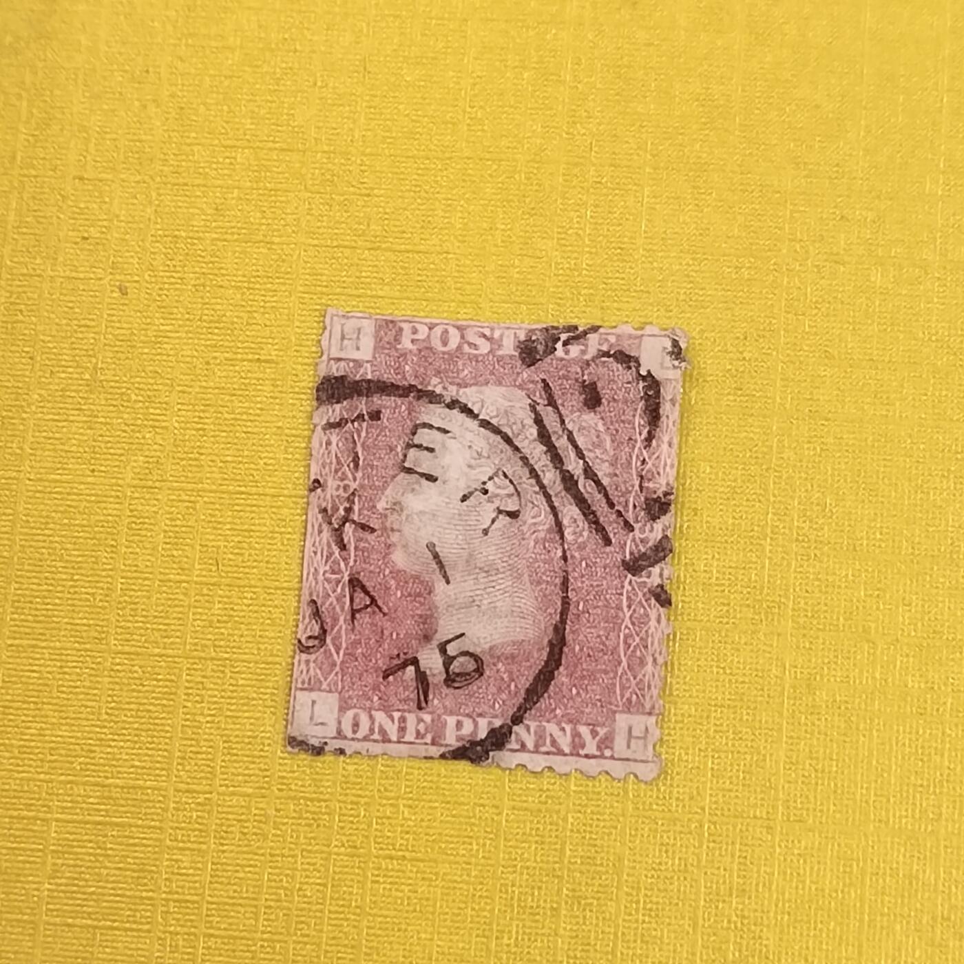 PCAI钱币6-601 处理邮票小专场 红便士