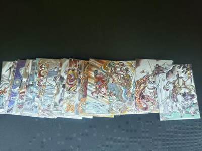 夜之极第三十期 （9月6日周六晚9点截拍，欢迎竞拍） - 封神 贾志鹏 幻彩 折光套（缺哪吒）