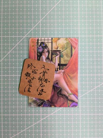 C先生卡牌 第11期 人间传亲签·西游姬亲签·乾坤未定亲签·轩辕春秋亲签·武韵红颜亲签(持续收拍品中...) - 【彩闪】卡将《绝代芳华》贾南风 艺术卡