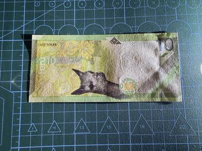 【炜奕收藏】，第四十三期 2019年秘鲁10索尔，UNC品相