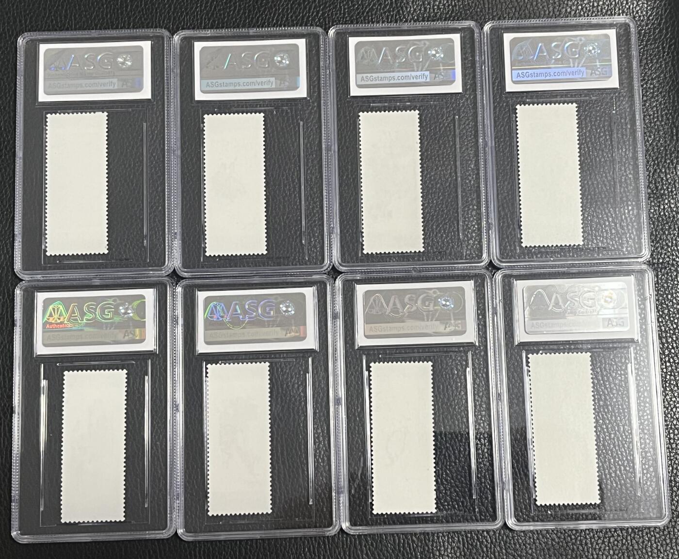 洪涛臻品批发群 精选邮票限时拍卖第1095期  T98吴昌硕作品选 ASG90OG，中盒，人气品种，中盒评级费一枚要150+，8枚单单评级费就要1200+，货主亏的底裤都没了，注意捡漏