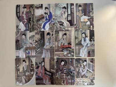 亡灵潮玩 蛇年第六场 9月8日晚20点截拍 - 十二钗 粗闪裸卡一套