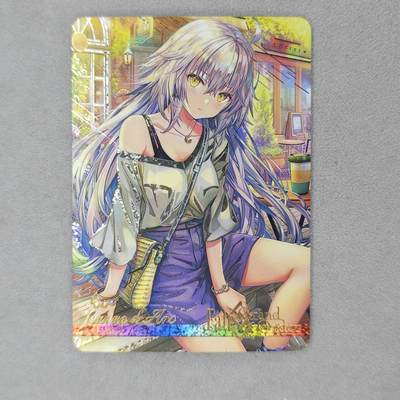 龙虎卡牌第五十三场 （无佣金，满120包邮，欢迎送拍） - 钻闪卡 白花 fgo