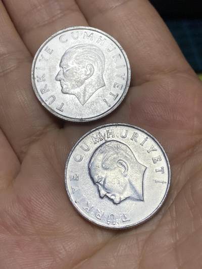 2025年第八十六场(总第一百一十二场）外国好品散币(免佣金) 土耳其🇹🇷2枚：1986年10里拉一对