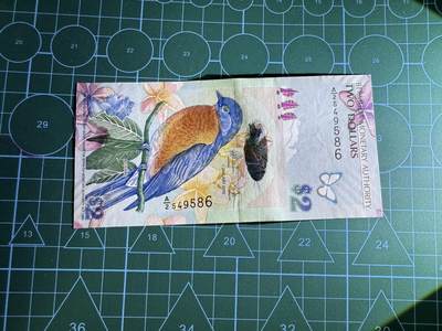 【炜奕收藏】，第四十三期 百慕大2元，UNC品相