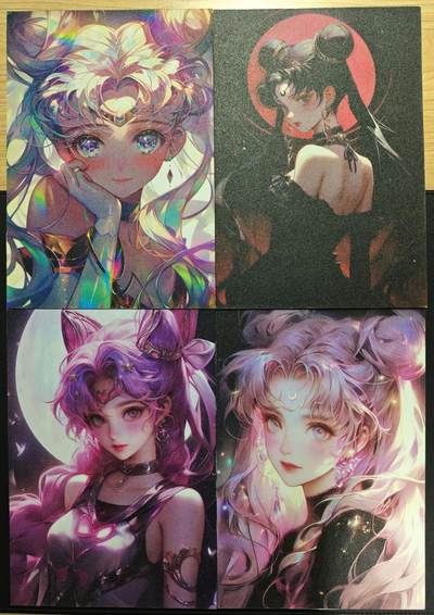 天玑星卡拍第119期《9.4周四截拍》持续收拍收评中 满赠卡需备注 - 美少女战士 大卡 微瑕 四张