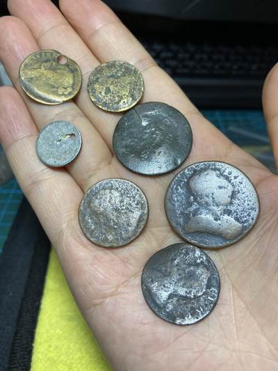 2025年第八十六场(总第一百一十二场）外国好品散币(免佣金) 差品老币7枚