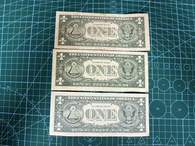【炜奕收藏】，第四十三期 1963-1969年1美元，流通品相