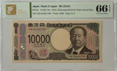 2025九月第一期（总第191期） - 日本2024版10000円TQG66epqd雷达号266662，涩泽荣一和东京站丸之内站楼