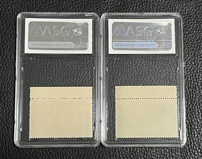 洪涛臻品批发群 精选邮票限时拍卖第1154期  纪43 长江大桥  边纸色线  ASG 90OP，草纸难评，评级费200+，90精品高分注意抄底捡漏