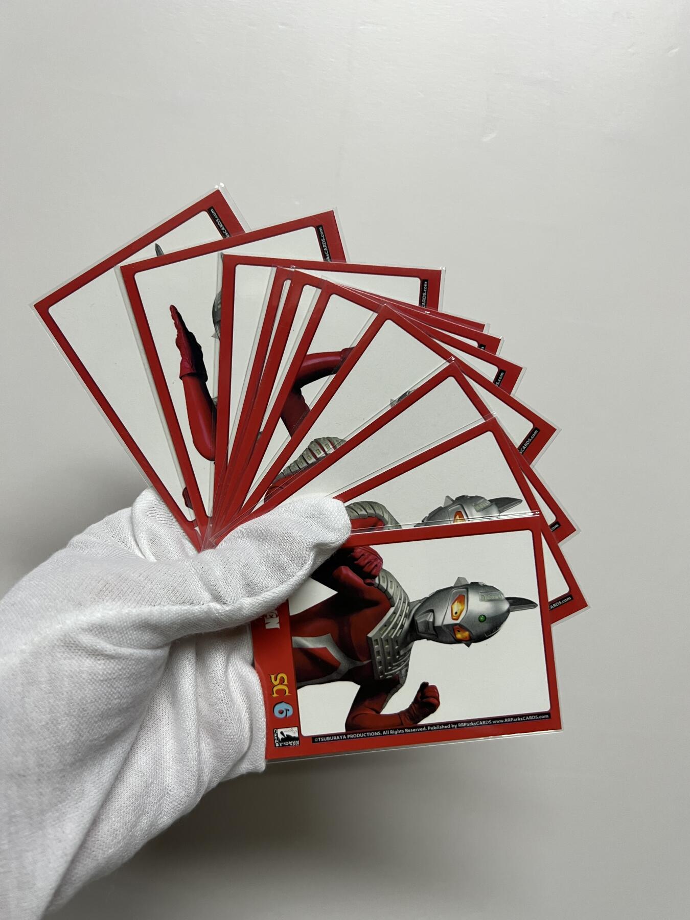 零元拍：RRParks Ultraman Seven  赛文奥特曼 圆谷公司 赛文定妆照 艺术特卡1-10号 一套齐！纸质硬卡！非常稀有 大比例 一箱才可凑成一套！
