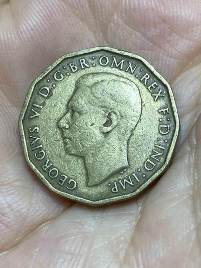 2025年第八十六场(总第一百一十二场）外国好品散币(免佣金) 英国🇬🇧1941年3便士(乔治六世第一版)