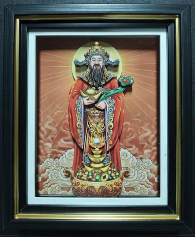 天玑星卡拍第119期《9.4周四截拍》持续收拍收评中 满赠卡需备注 - 裸眼3D立体画 一盒 财神
