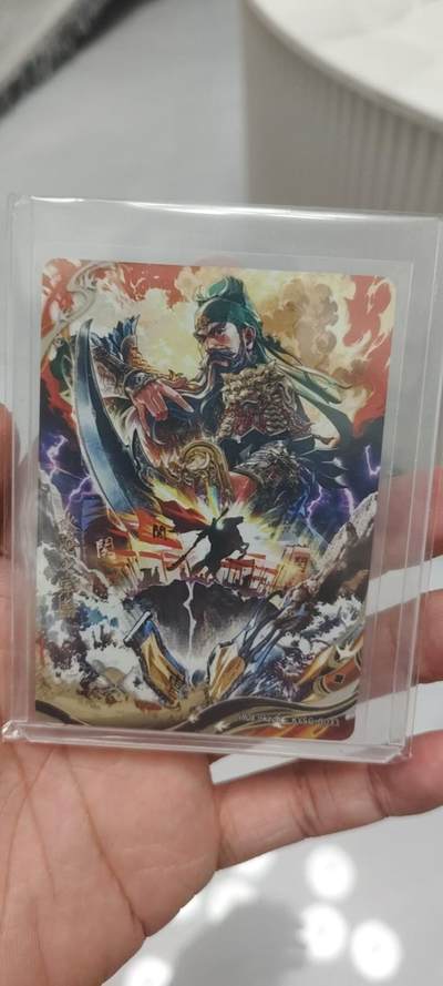 秋原瞳的小店第二十一期（持续收拍，一叶知秋，一夜知秋,妹卡专场） - 卡游三国千古一瞬6弹主题卡水淹七军美品线下亲签
