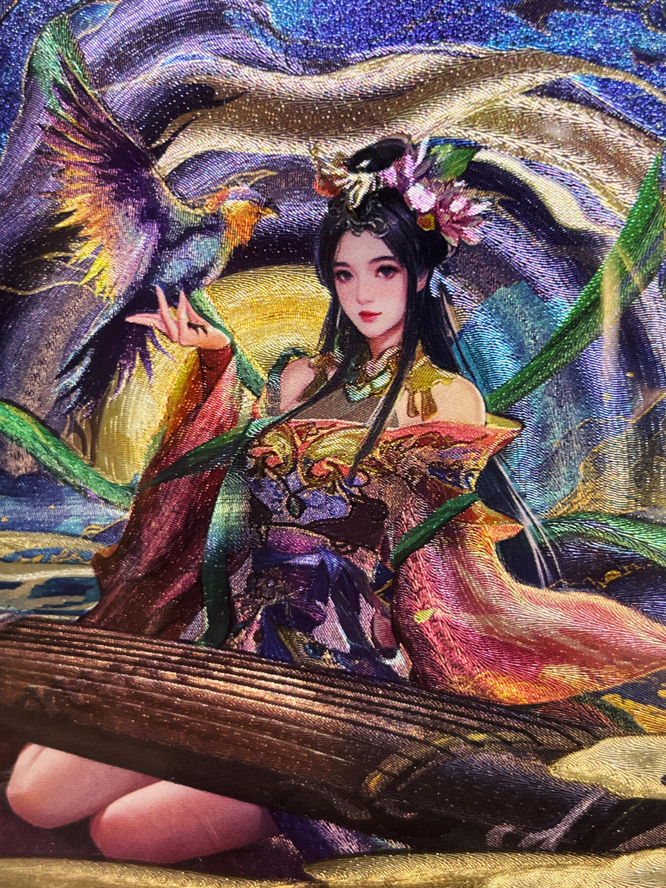 【关注参拍有赠卡】显眼宝30期  百里卡牌 千州  三国礼盒 三国四大美女 小乔一张 挺好看的