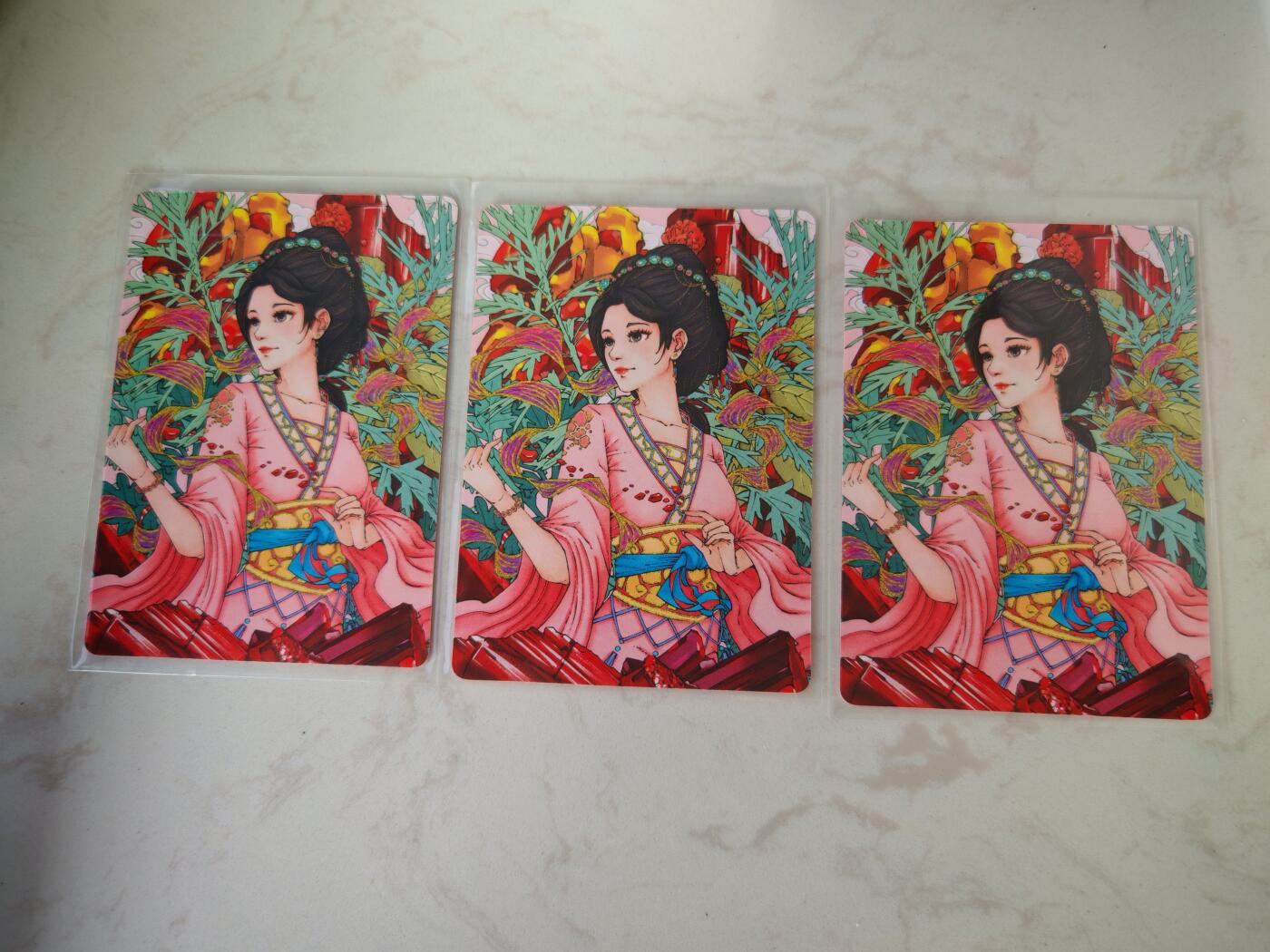 小怪兽卡牌第四十期 （收拍品  不寄存 消费赠送随机裸卡） 小花瓣裸卡3宫