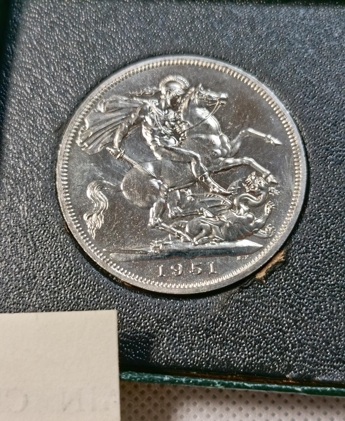 甄臻铺-世界币章拍卖（第32期），送拍享返佣金等优惠多多 1951年英国镊马剑，最后的马剑，盒证全