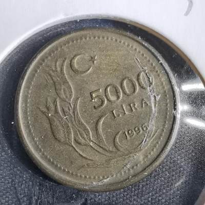 沼泽如烟--第830场 - 土耳其1996年5000里拉