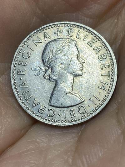 2025年第八十六场(总第一百一十二场）外国好品散币(免佣金) 英国🇬🇧1965年6便士(伊丽莎白二世青年桂冠第二版)