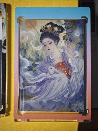玩卡战线超级大甩拍第41期（周二晚10点截拍）请寄存过多的卡友准许发货哇！ - 臻藏-熙往绘嫦娥800g高端厚卡，带收藏卡砖