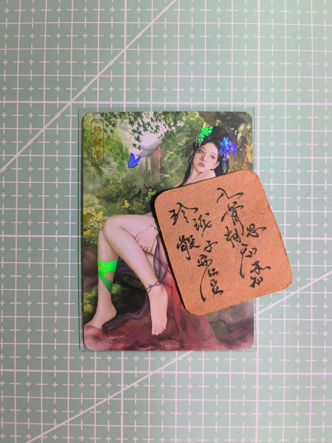 C先生卡牌 第11期 人间传亲签·西游姬亲签·乾坤未定亲签·轩辕春秋亲签·武韵红颜亲签(持续收拍品中...) 【彩闪】卡将原创《欲女传》潘巧云 艺术卡