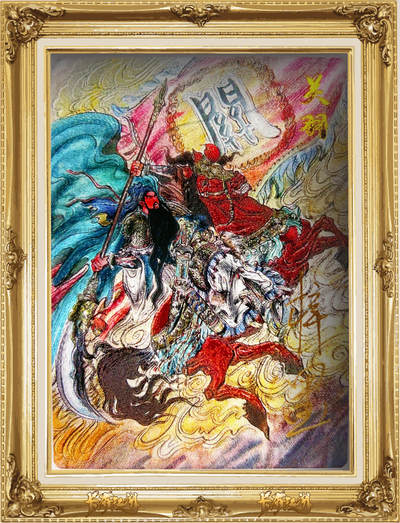 卡有江湖＆齐卡文化联名卡 关羽梓墨 盲包一包 - 卡有江湖＆齐卡文化联名卡 关羽梓墨 盲包一包