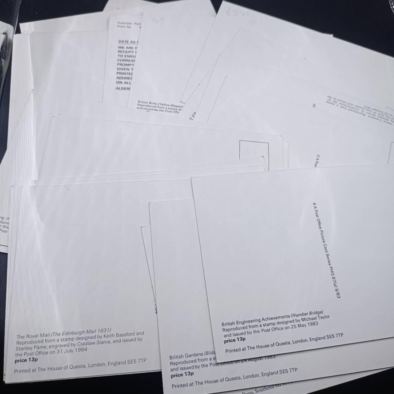 【淘币小摊】实时拍第七百三十四拍  纸币场  满百包邮可预留二周 每周一统一发货   英国明信片32张