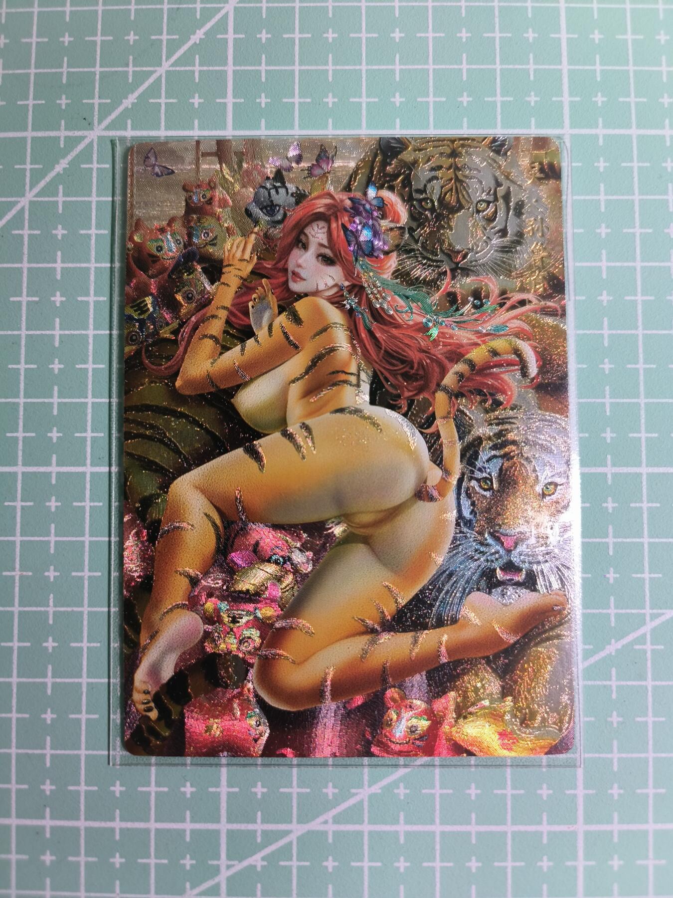 C先生卡牌 第11期 人间传亲签·西游姬亲签·乾坤未定亲签·轩辕春秋亲签·武韵红颜亲签(持续收拍品中...) 【粗闪】卡玩帕克《魂姬三国》孙鲁育