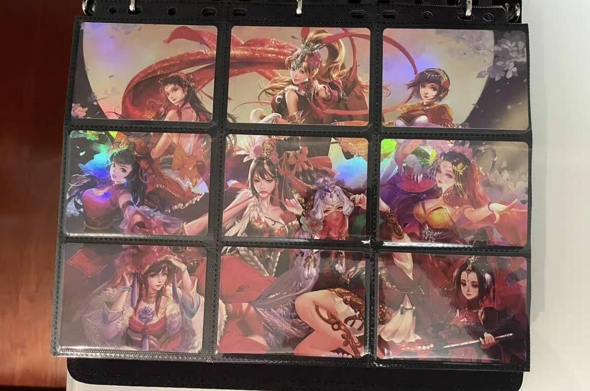 阳大大卡牌拍卖第70期（持续收拍品，周五晚上九点截拍，进群福利早知道） 三国杀，破军篇，拼图卡9张女人物一套