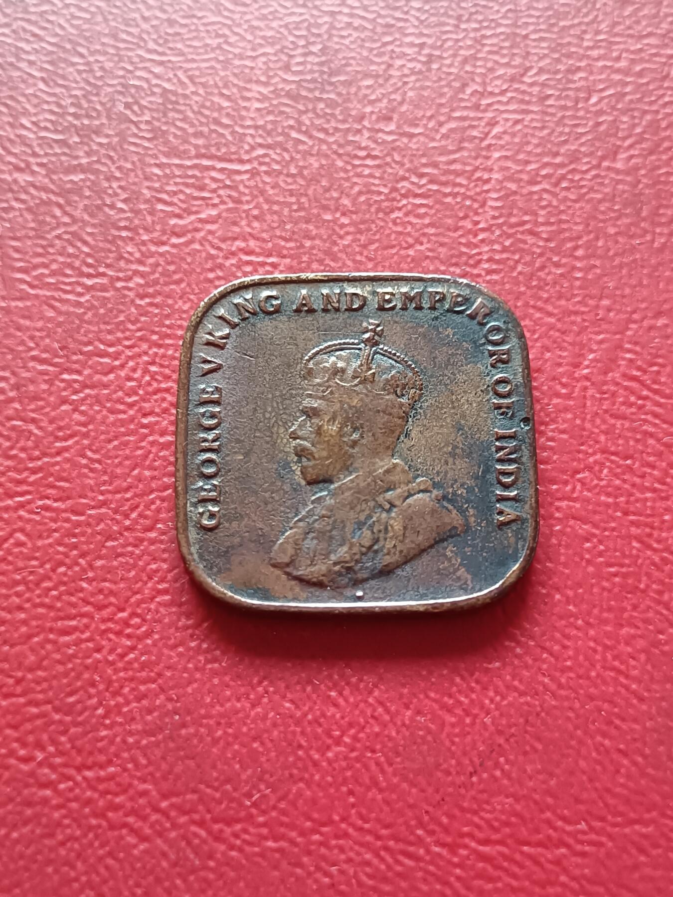 【云涧收藏】第六十场 英属海峡1919年乔五1分