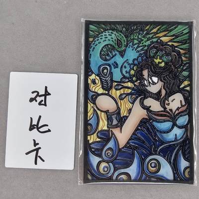 龙虎卡牌第五十三场 （无佣金，满120包邮，欢迎送拍） - A6色纸 waiwai 甄姬