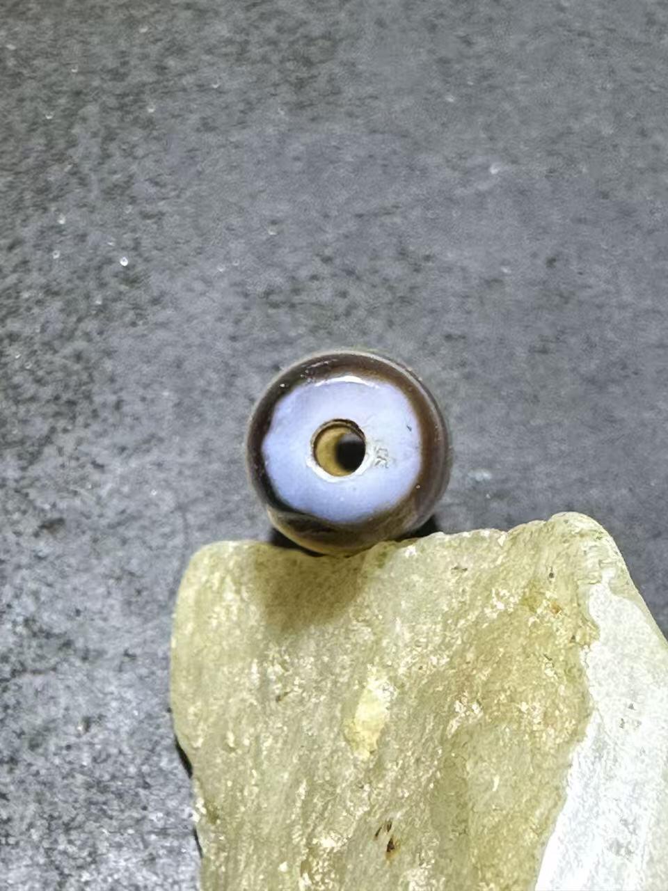 仅此一颗，藏传龟甲随形天珠一颗