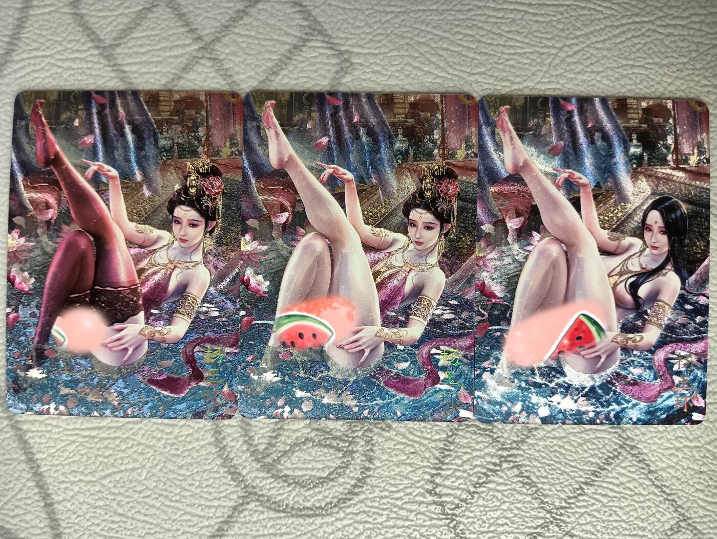 花开卡拍第37期（9月7号周日截拍，品控勿拍!!!拍品不寄存，运费5元，自制卡难免瑕疵，可能存在轻微撞角爆边等出厂瑕疵，品控介意勿拍！）