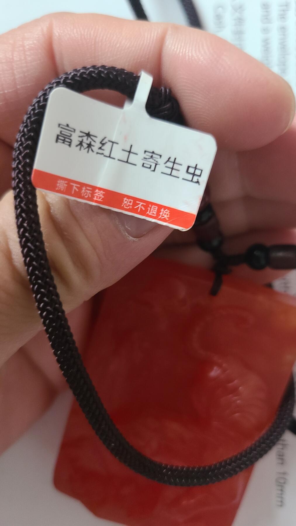 富森红土寄生虫下山虎牌沉香吊坠，保真，保天然