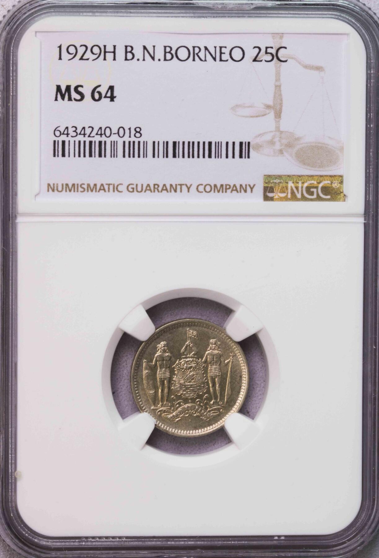 NGC-MS64 精品北婆罗洲一套6枚 图一