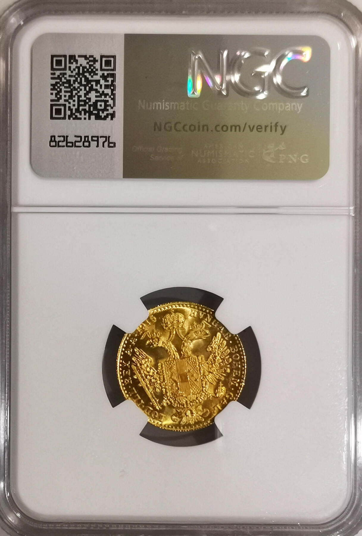 NGC-MS67 1915奥地利弗朗茨杜卡特金币