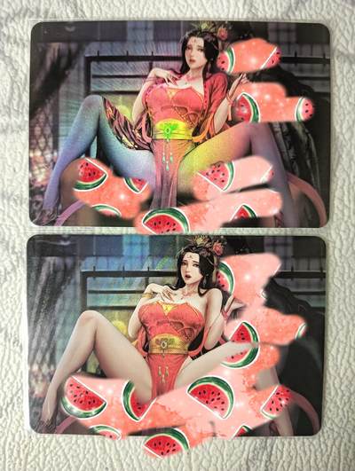 花开卡拍第37期（9月7号周日截拍，品控勿拍!!!拍品不寄存，运费5元，自制卡难免瑕疵，可能存在轻微撞角爆边等出厂瑕疵，品控介意勿拍！） - 柳钢蛋彩闪对卡