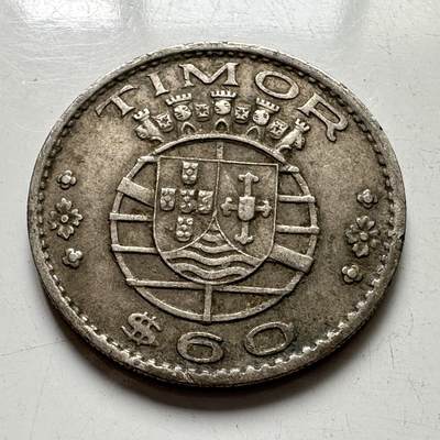 🌹外币初藏🌹🐯2025年第98场  每周二四六晚8️⃣点 接代拍 - 葡属东帝汶1958年60分b
