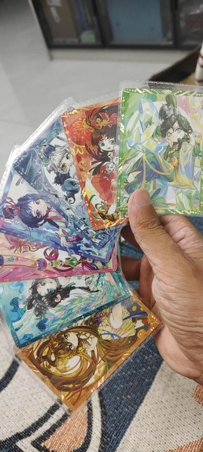 秋原瞳的小店第二十一期（持续收拍，一叶知秋，一夜知秋,妹卡专场） - 卡游三国七宝礼盒q宝一套7张原膜