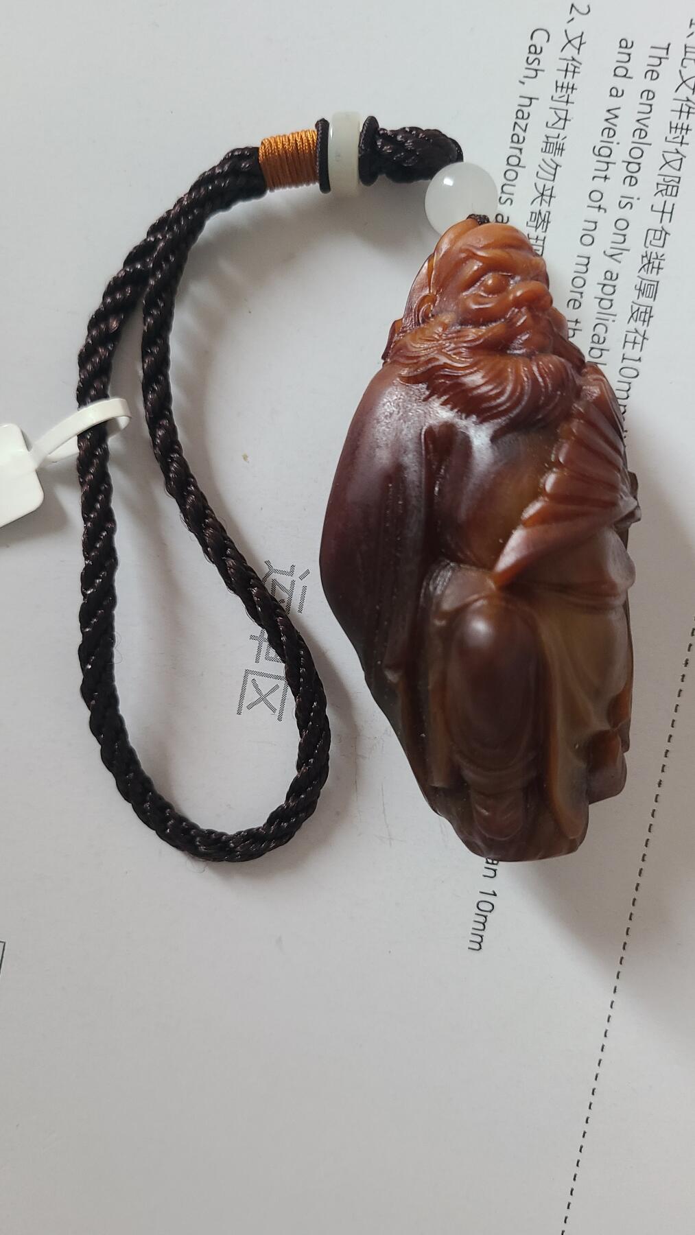 古代真蜡黄金沉手把件